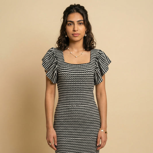 LW Monochrome Muse Midi Dress