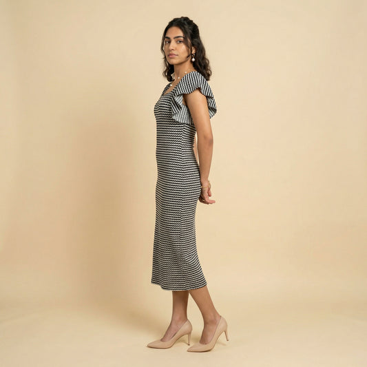 LW Monochrome Muse Midi Dress