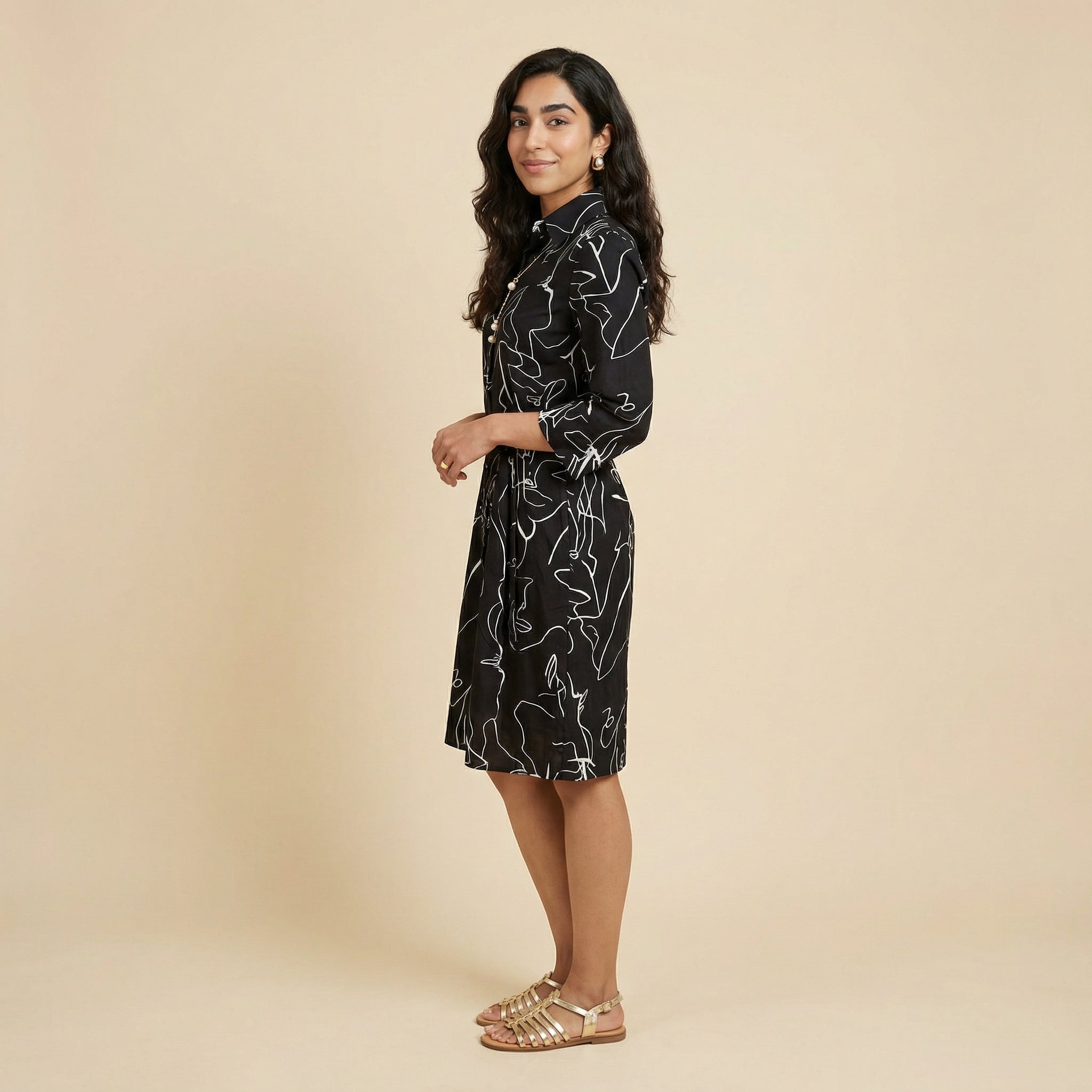LW Inkline Shirt Dress