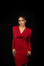 LW Divaura Cowl Dress