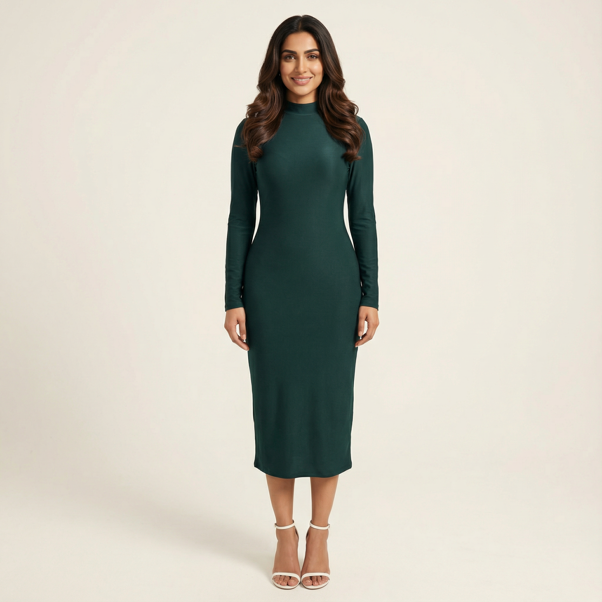 LW Emerald Bodycon Dress
