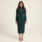 LW Emerald Bodycon Dress