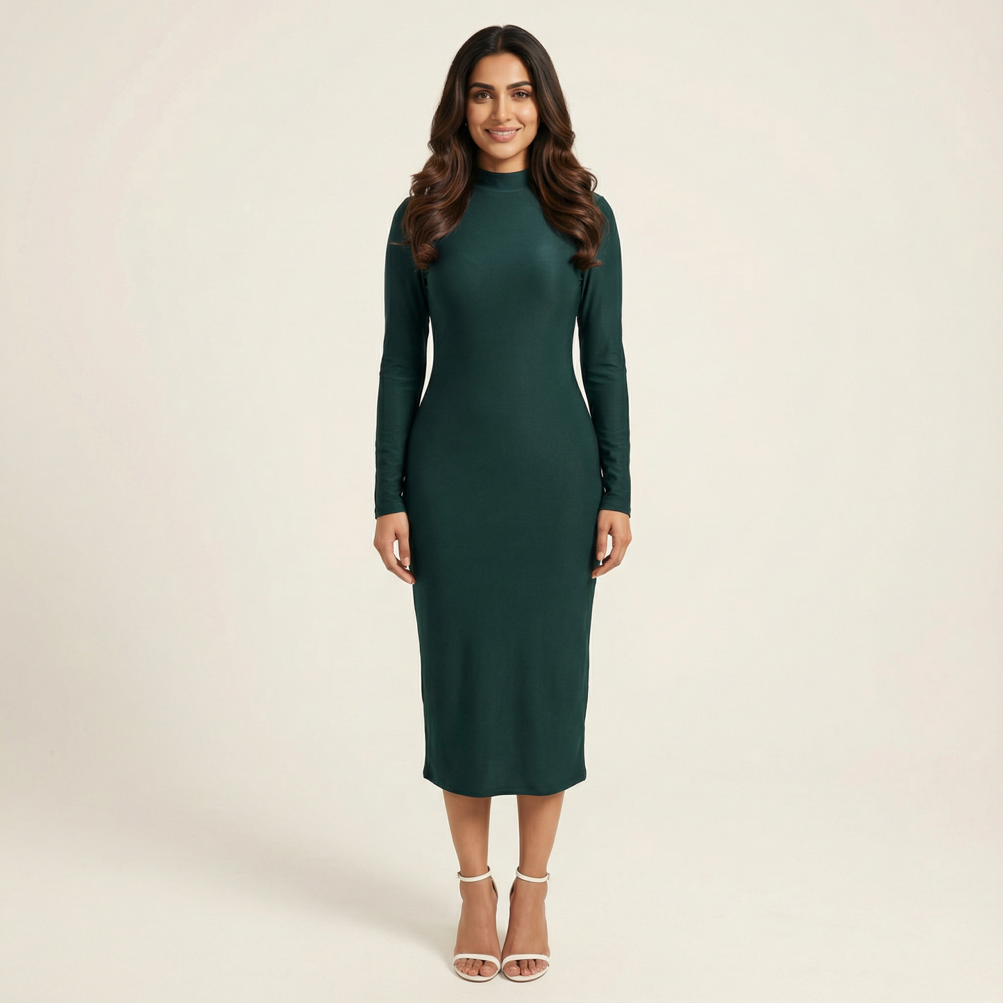 LW Emerald Bodycon Dress