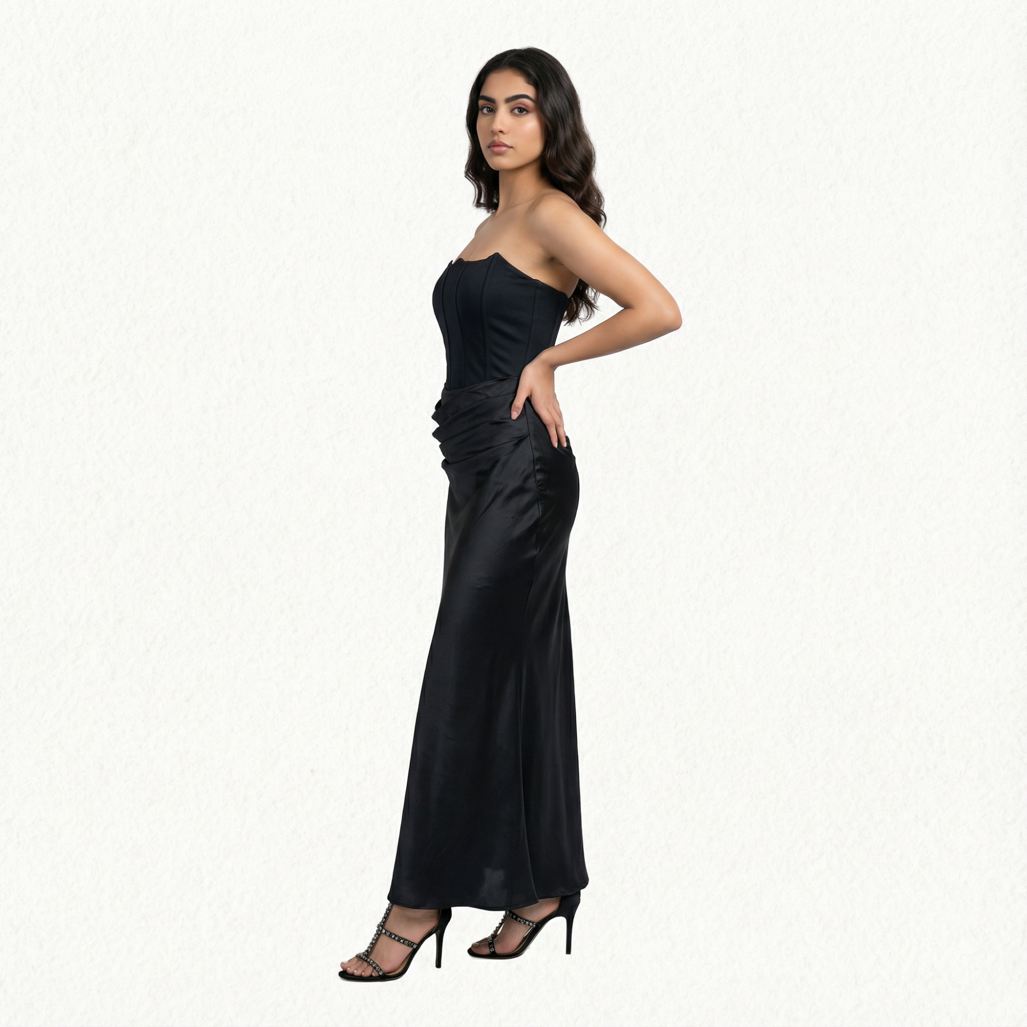 LW Corset Long Dress