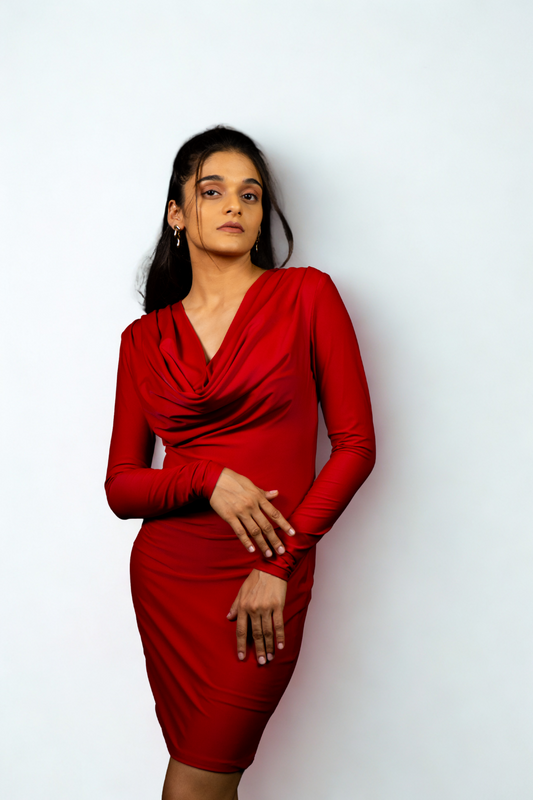 LW Divaura Cowl Dress