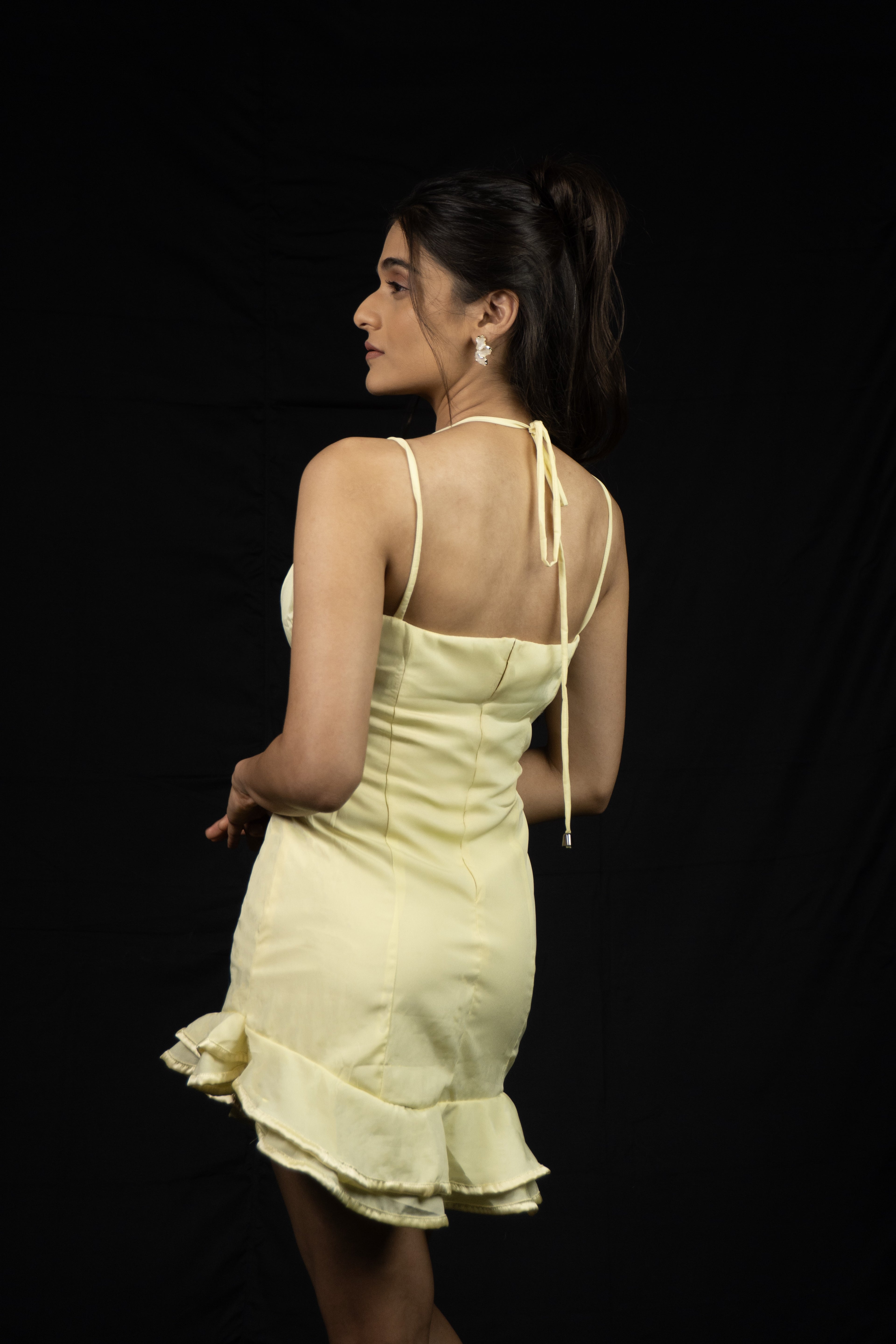 LW Ruffle Mini Dress