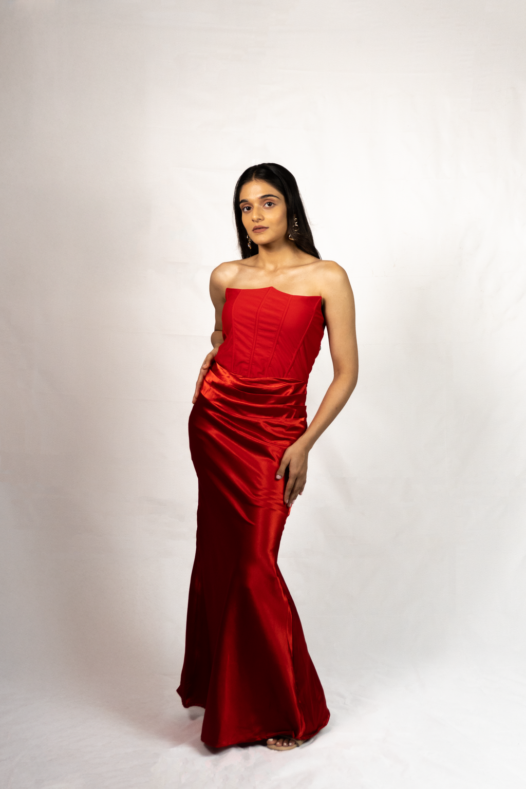 LW Corset Long Dress