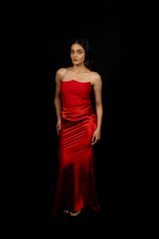 LW Corset Long Dress