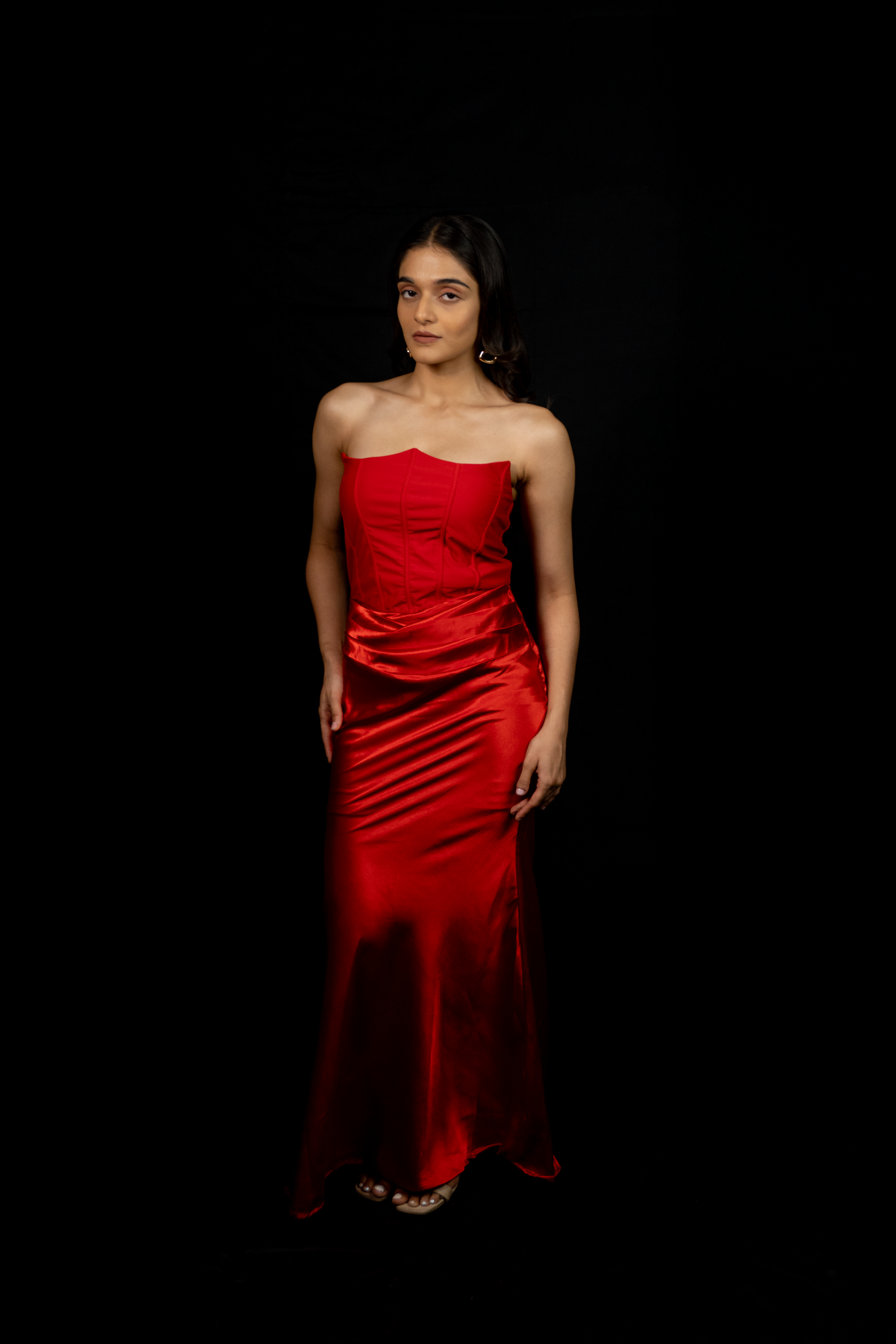 LW Corset Long Dress