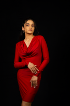 LW Divaura Cowl Dress