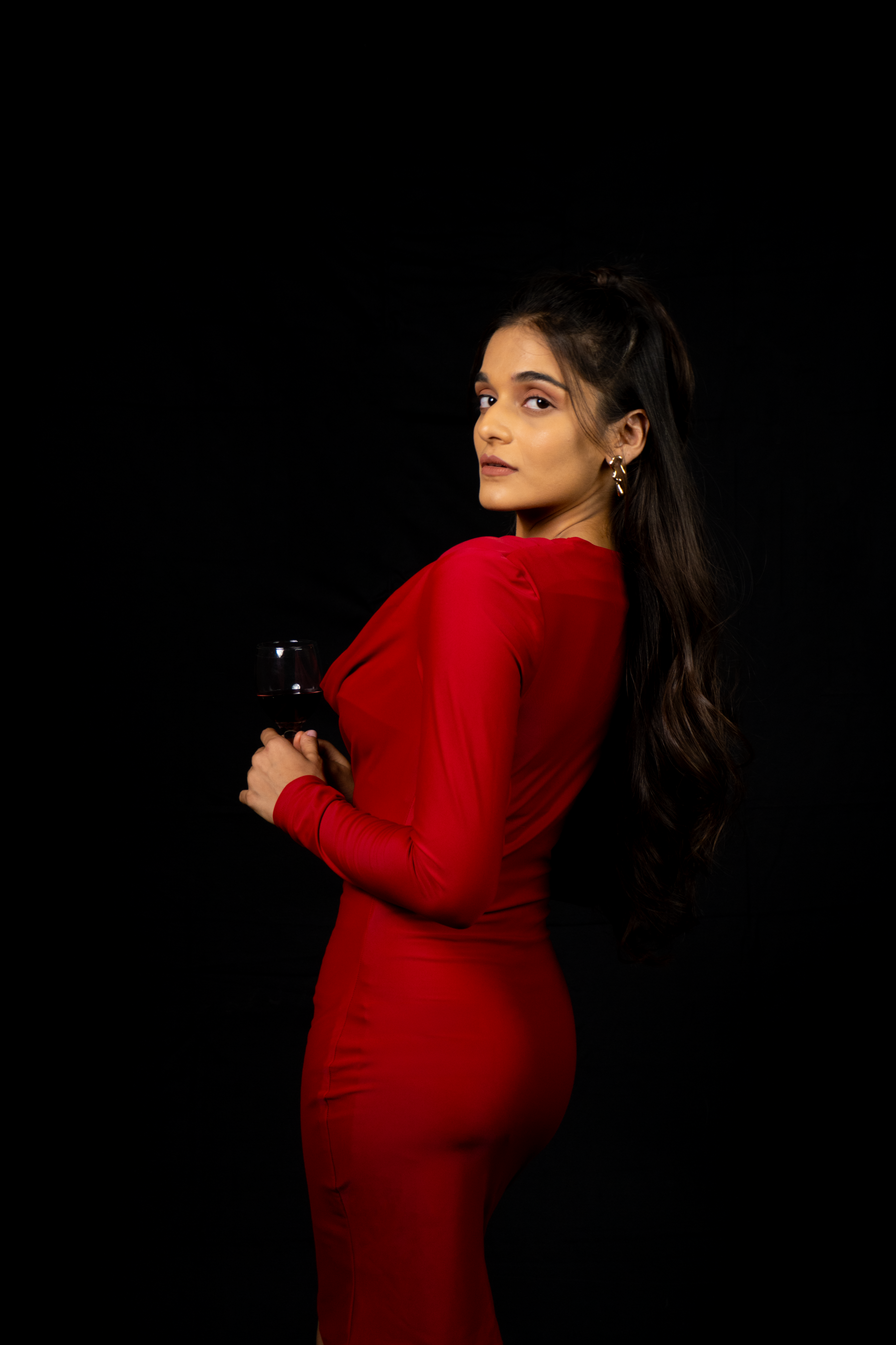 LW Divaura Cowl Dress