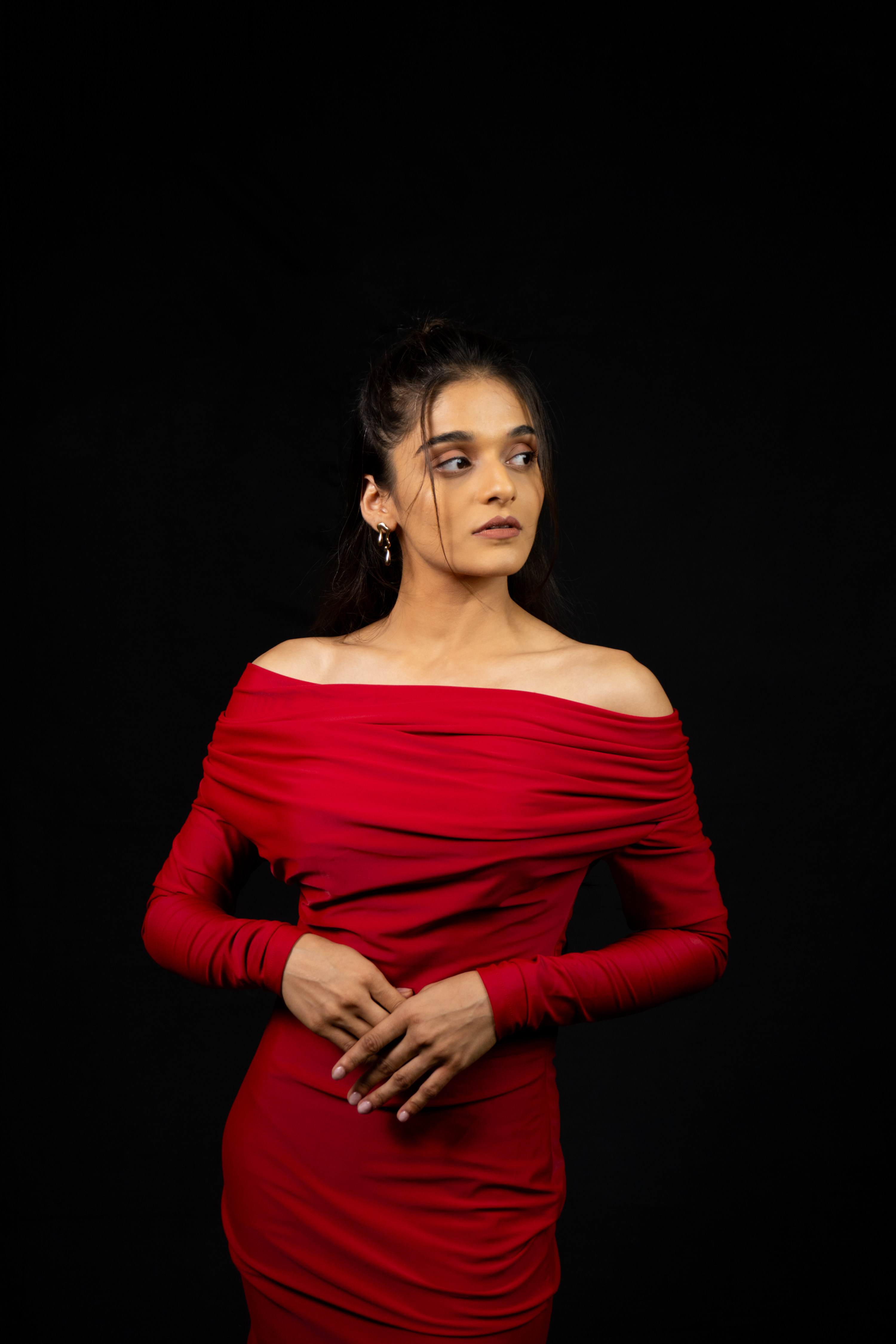 LW Divaura Cowl Dress