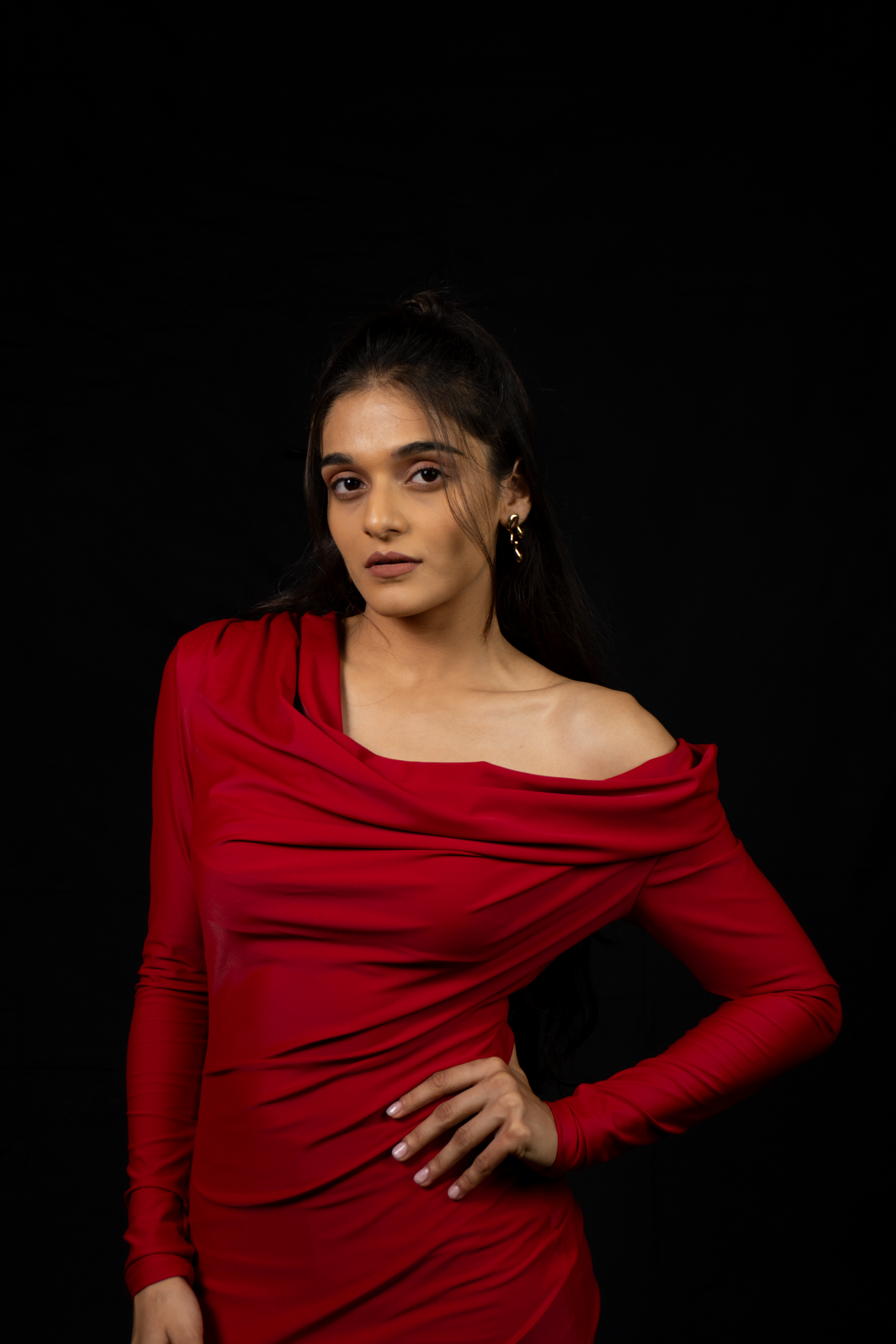 LW Divaura Cowl Dress