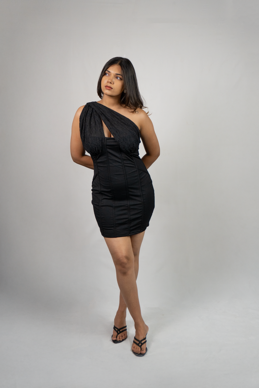 LW One Shoulder Party Dress