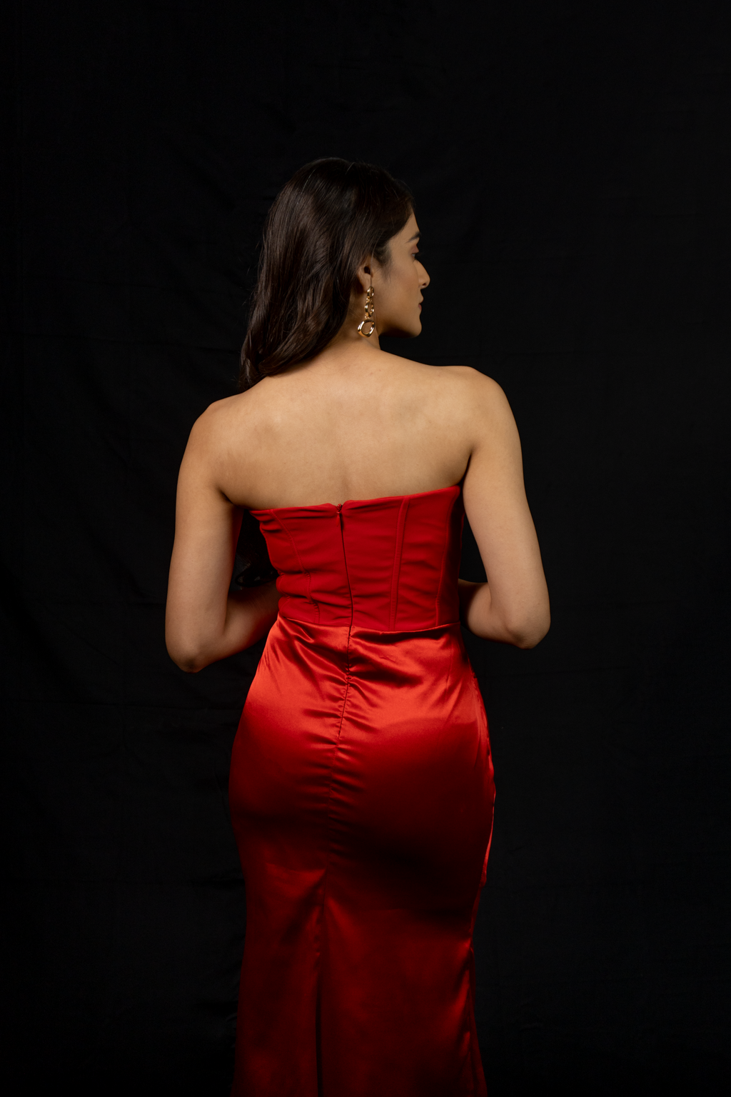 LW Corset Long Dress