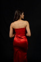 LW Corset Long Dress